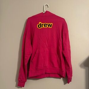 Justin Bieber Drew Brand Pink Secret Hoodie Unisex/Women Size Medium FW21